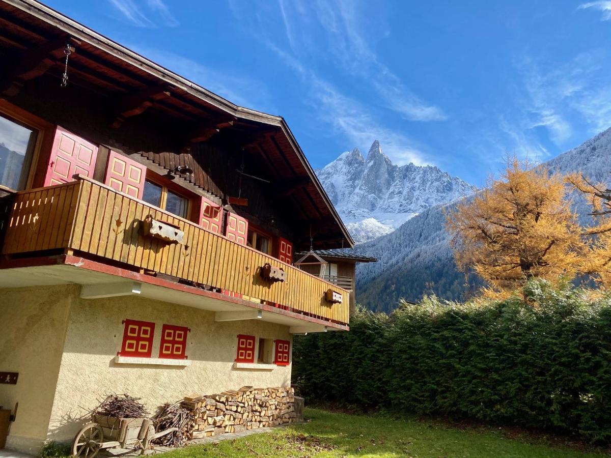 Chalet Baraka Vue Montblanc Chamonix Eksteriør billede